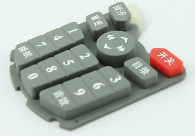 硅胶按键出现无色key,为什么硅胶按键会出现无色key