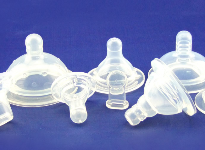 透明硅胶产品：透明硅胶奶嘴