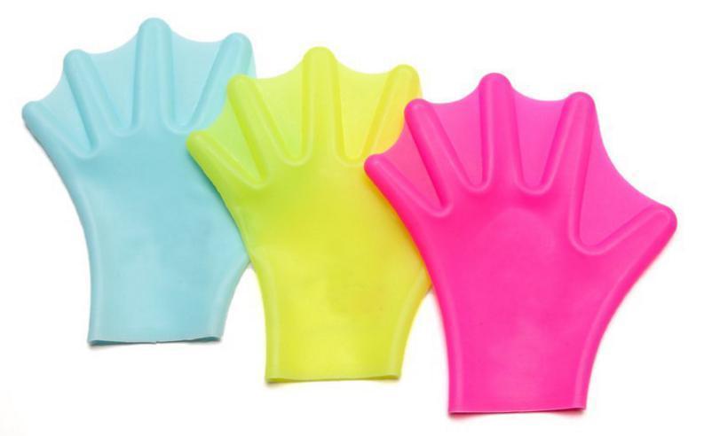 硅胶游泳手套颜色